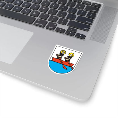 Oberägeri Wappen (Switzerland) (Coat of Arms) STICKER Vinyl Kiss-Cut Decal - The Sticker Space