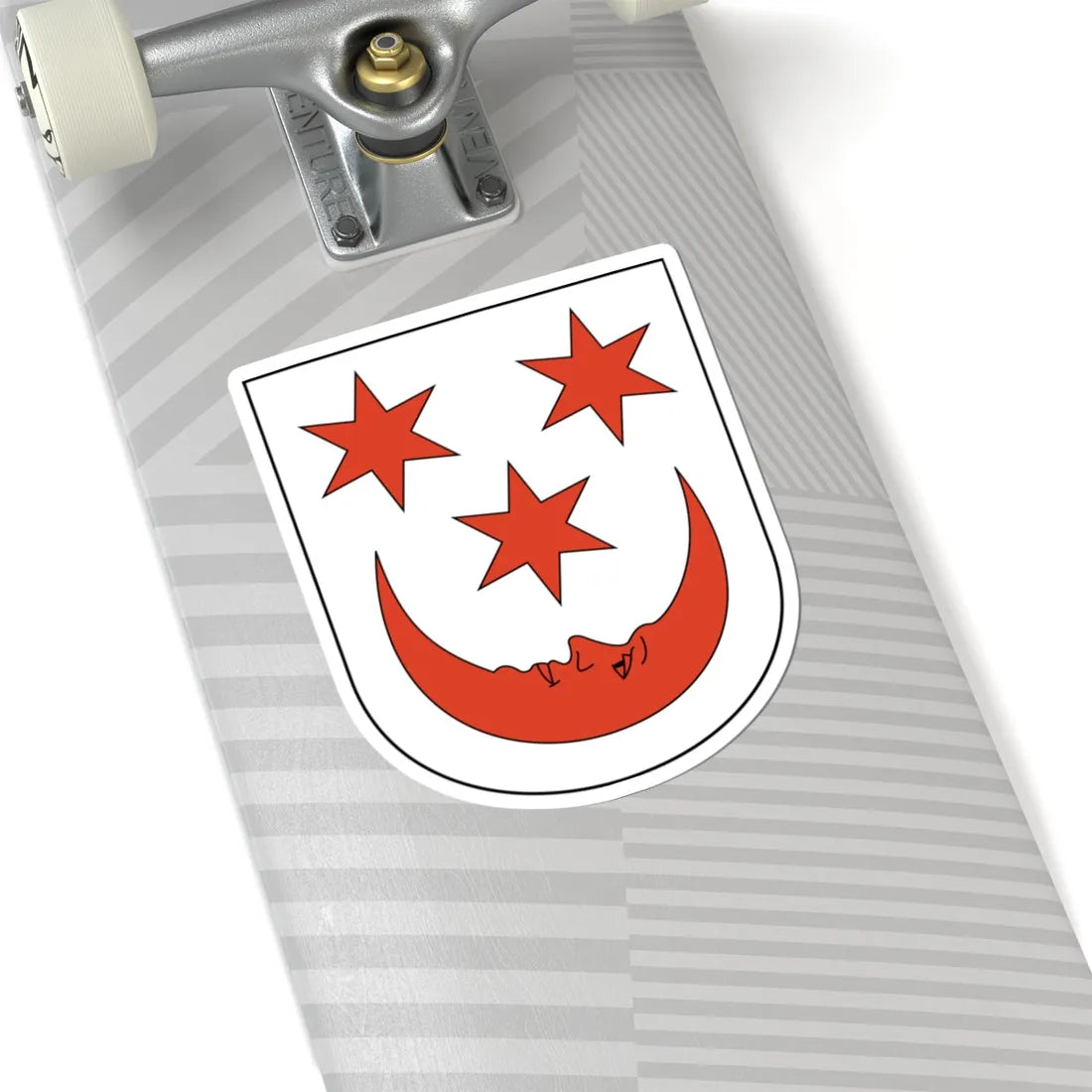 Oberglatt-blazon (Switzerland) (Coat of Arms) STICKER Vinyl Kiss-Cut Decal - The Sticker Space