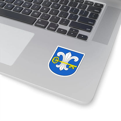 Oberhallau-blazon (Switzerland) (Coat of Arms) STICKER Vinyl Kiss-Cut Decal - The Sticker Space