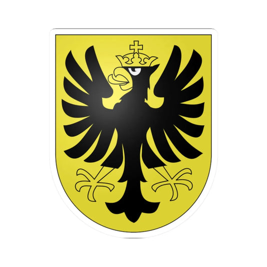 Oberhasli-coat of arms (Switzerland) (Coat of Arms) STICKER Vinyl Kiss-Cut Decal 2 Inch White - The Sticker Space