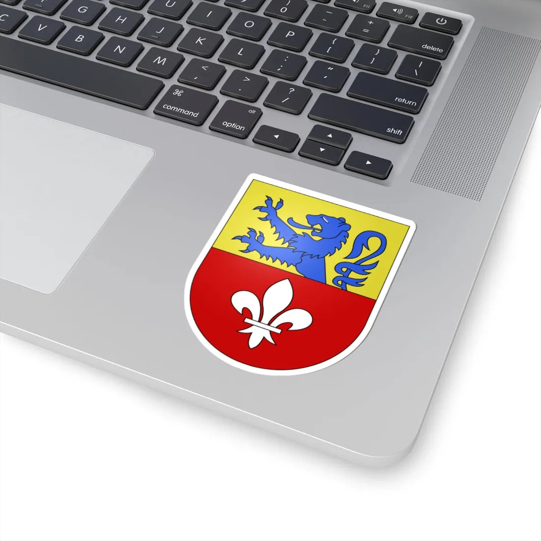 Oberschrot-coat of arms (Switzerland) (Coat of Arms) STICKER Vinyl Kiss-Cut Decal - The Sticker Space