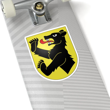 Obersimmental-coat of arms (Switzerland) (Coat of Arms) STICKER Vinyl Kiss-Cut Decal - The Sticker Space