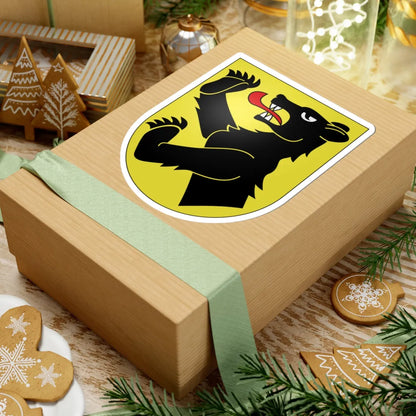 Obersimmental-coat of arms (Switzerland) (Coat of Arms) STICKER Vinyl Kiss-Cut Decal - The Sticker Space