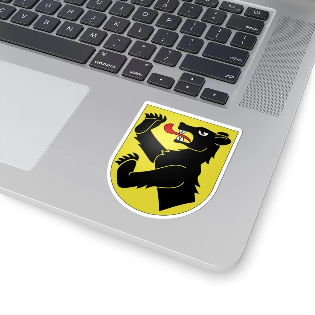 Obersimmental-coat of arms (Switzerland) (Coat of Arms) STICKER Vinyl Kiss-Cut Decal - The Sticker Space