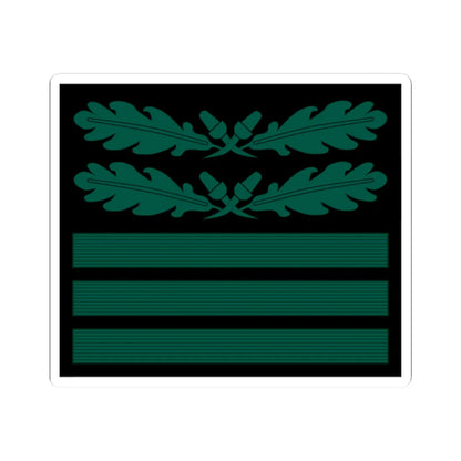 Oberst Staf OF5 cam slv 1945 (Germany) (Military Rank) STICKER Vinyl Kiss-Cut Decal 2 Inch White - The Sticker Space