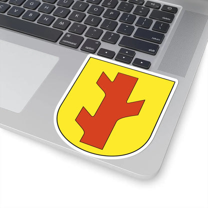 Oberstammheim-blazon (Switzerland) (Coat of Arms) STICKER Vinyl Kiss-Cut Decal - The Sticker Space