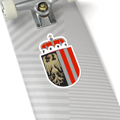 Oberösterreich Wappen (Austria) (Coat of Arms) STICKER Vinyl Kiss-Cut Decal - The Sticker Space