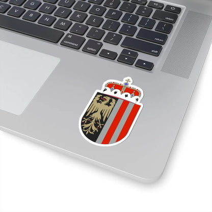 Oberösterreich Wappen (Austria) (Coat of Arms) STICKER Vinyl Kiss-Cut Decal - The Sticker Space