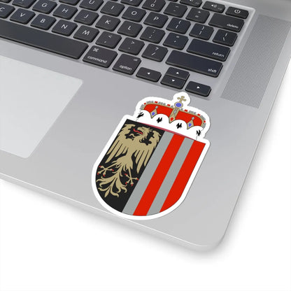 Oberösterreich Wappen (Austria) (Coat of Arms) STICKER Vinyl Kiss-Cut Decal - The Sticker Space