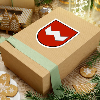 Obertyn coat of arms (Ukraine) (Coat of Arms) STICKER Vinyl Kiss-Cut Decal - The Sticker Space