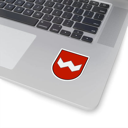 Obertyn coat of arms (Ukraine) (Coat of Arms) STICKER Vinyl Kiss-Cut Decal - The Sticker Space