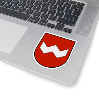 Obertyn coat of arms (Ukraine) (Coat of Arms) STICKER Vinyl Kiss-Cut Decal - The Sticker Space