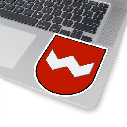 Obertyn coat of arms (Ukraine) (Coat of Arms) STICKER Vinyl Kiss-Cut Decal - The Sticker Space