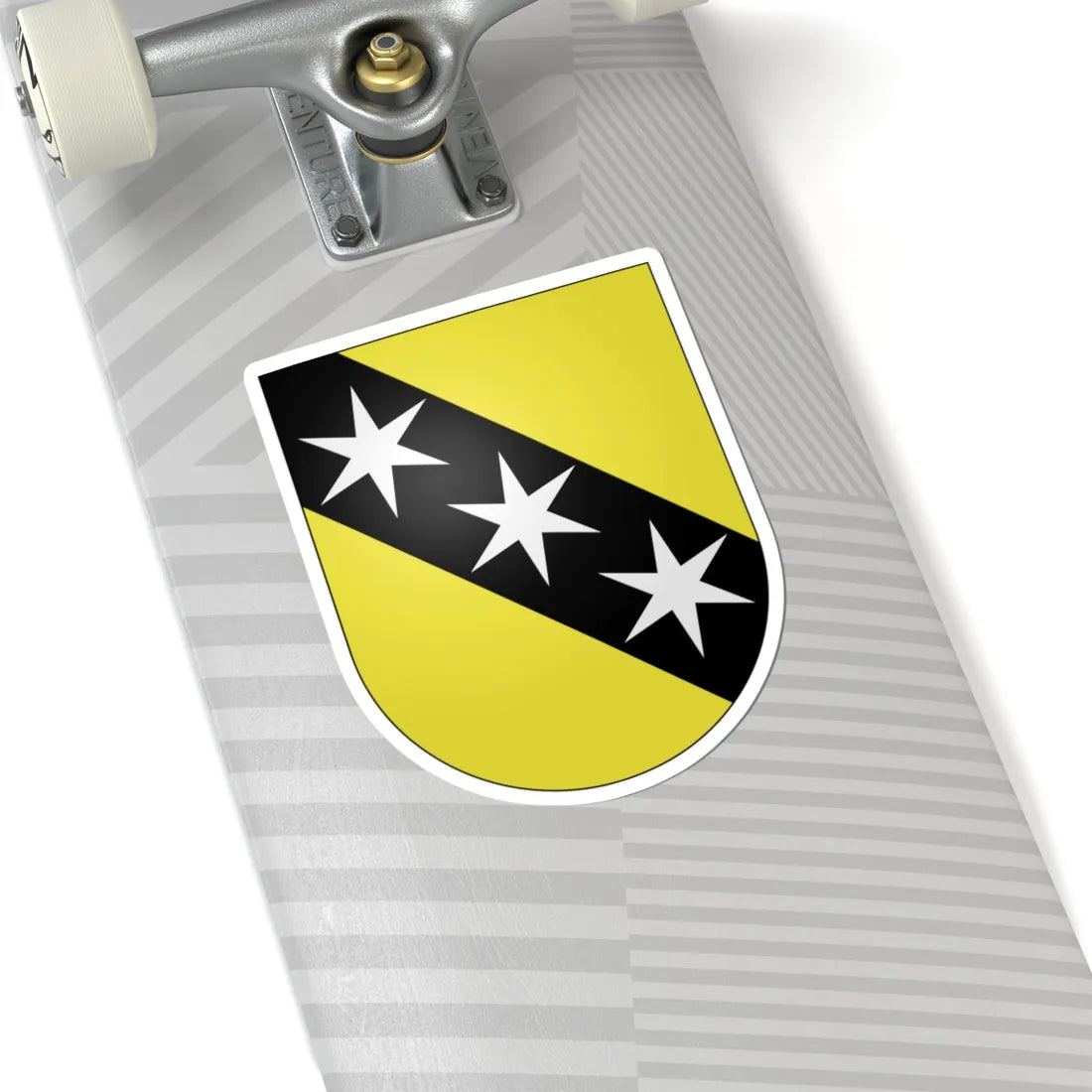 Oberurnen-coat of arms (Switzerland) (Coat of Arms) STICKER Vinyl Kiss-Cut Decal - The Sticker Space