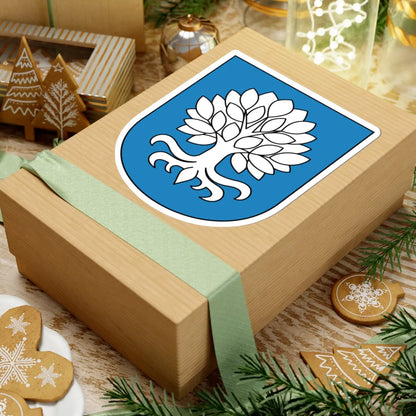 Oberuster coat of arms (Switzerland) (Coat of Arms) STICKER Vinyl Kiss-Cut Decal - The Sticker Space