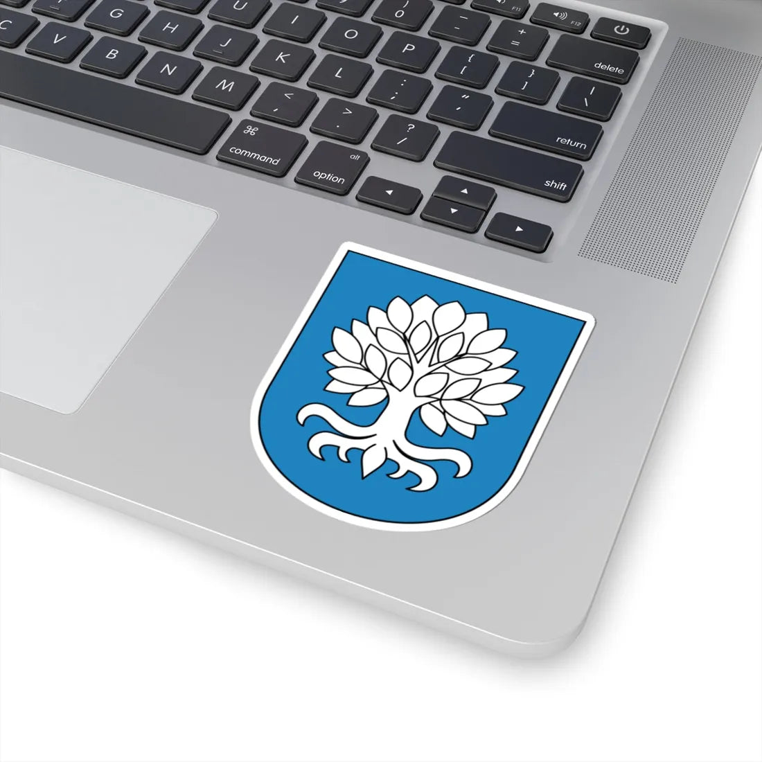 Oberuster coat of arms (Switzerland) (Coat of Arms) STICKER Vinyl Kiss-Cut Decal - The Sticker Space