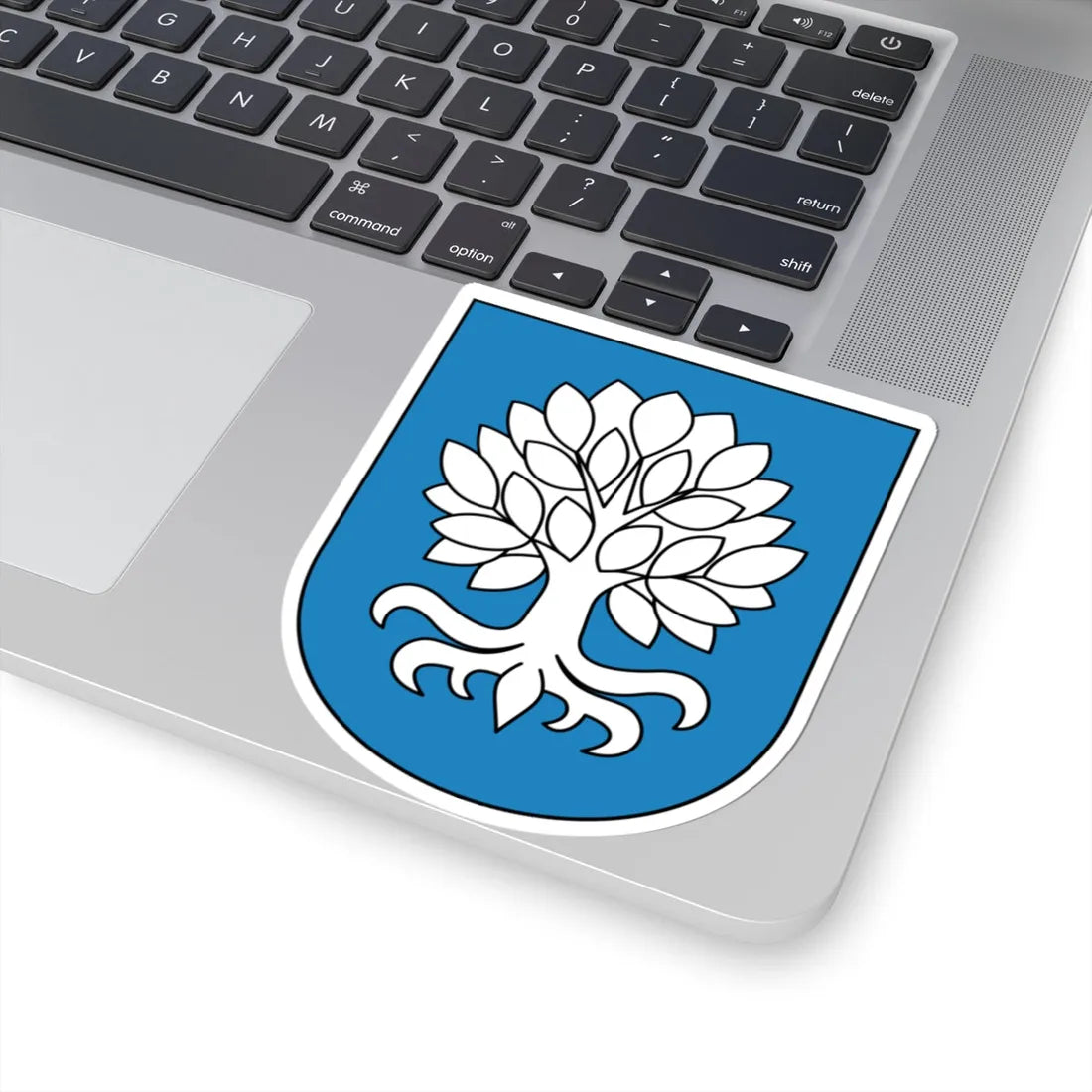 Oberuster coat of arms (Switzerland) (Coat of Arms) STICKER Vinyl Kiss-Cut Decal - The Sticker Space