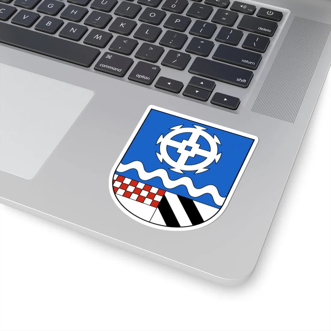 Oberuzwil-coat of arms (Switzerland) (Coat of Arms) STICKER Vinyl Kiss-Cut Decal - The Sticker Space