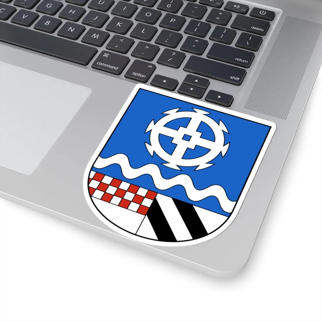 Oberuzwil-coat of arms (Switzerland) (Coat of Arms) STICKER Vinyl Kiss-Cut Decal - The Sticker Space