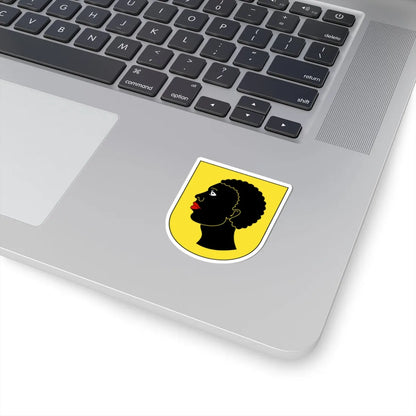 Oberweningen-blazon (Switzerland) (Coat of Arms) STICKER Vinyl Kiss-Cut Decal - The Sticker Space