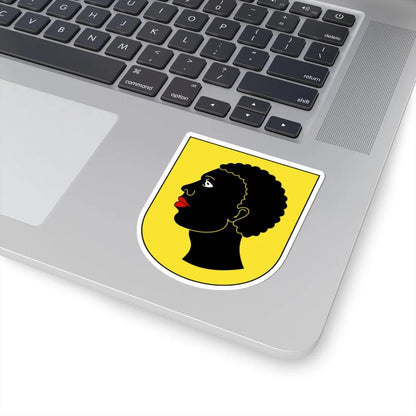 Oberweningen-blazon (Switzerland) (Coat of Arms) STICKER Vinyl Kiss-Cut Decal - The Sticker Space