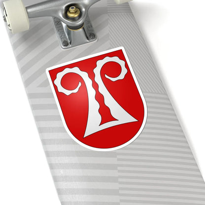 Oberwil TG-coat of arms (Switzerland) (Coat of Arms) STICKER Vinyl Kiss-Cut Decal - The Sticker Space