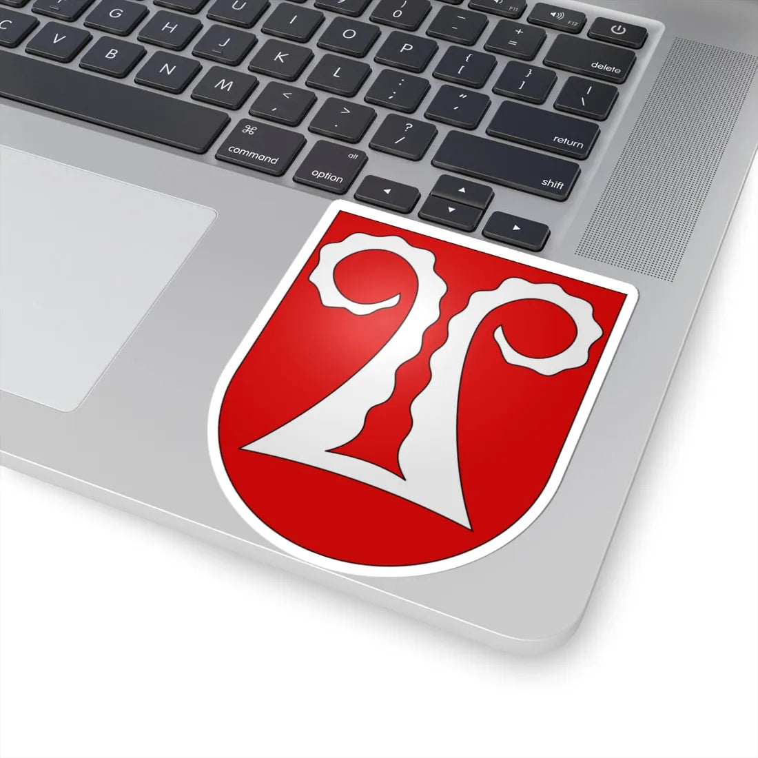 Oberwil TG-coat of arms (Switzerland) (Coat of Arms) STICKER Vinyl Kiss-Cut Decal - The Sticker Space