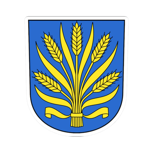 Obfelden-blazon (Switzerland) (Coat of Arms) STICKER Vinyl Kiss-Cut Decal 2 Inch White - The Sticker Space