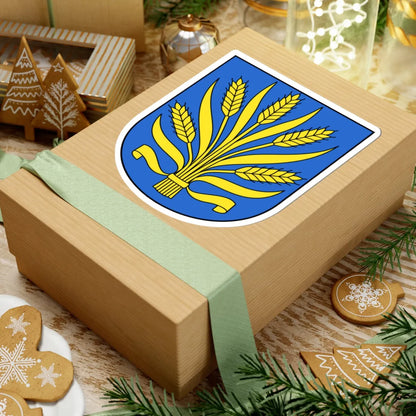 Obfelden-blazon (Switzerland) (Coat of Arms) STICKER Vinyl Kiss-Cut Decal - The Sticker Space