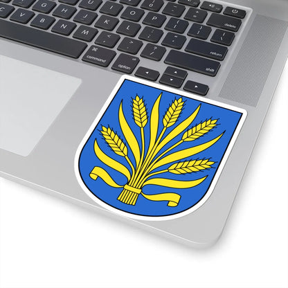 Obfelden-blazon (Switzerland) (Coat of Arms) STICKER Vinyl Kiss-Cut Decal - The Sticker Space