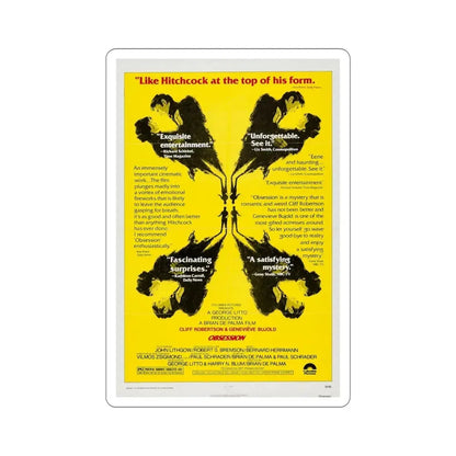 Obsession 1976 Movie Poster STICKER Vinyl Die-Cut Decal 5 Inch - The Sticker Space