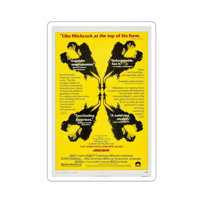 Obsession 1976 Movie Poster STICKER Vinyl Die-Cut Decal 6 Inch - The Sticker Space