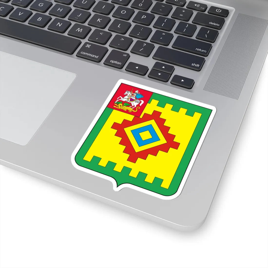 Obukhovo MO (Russia) (Coat of Arms) STICKER Vinyl Kiss-Cut Decal - The Sticker Space