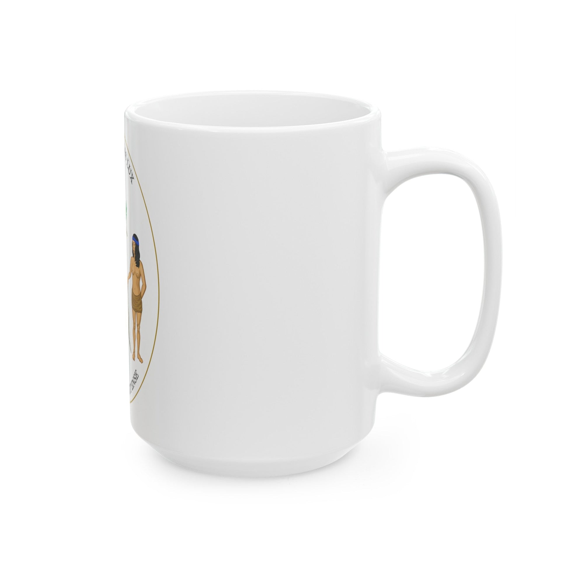 Obverse of the Coat of Arms of Chile (1812-1814) - White Coffee Mug-The Sticker Space