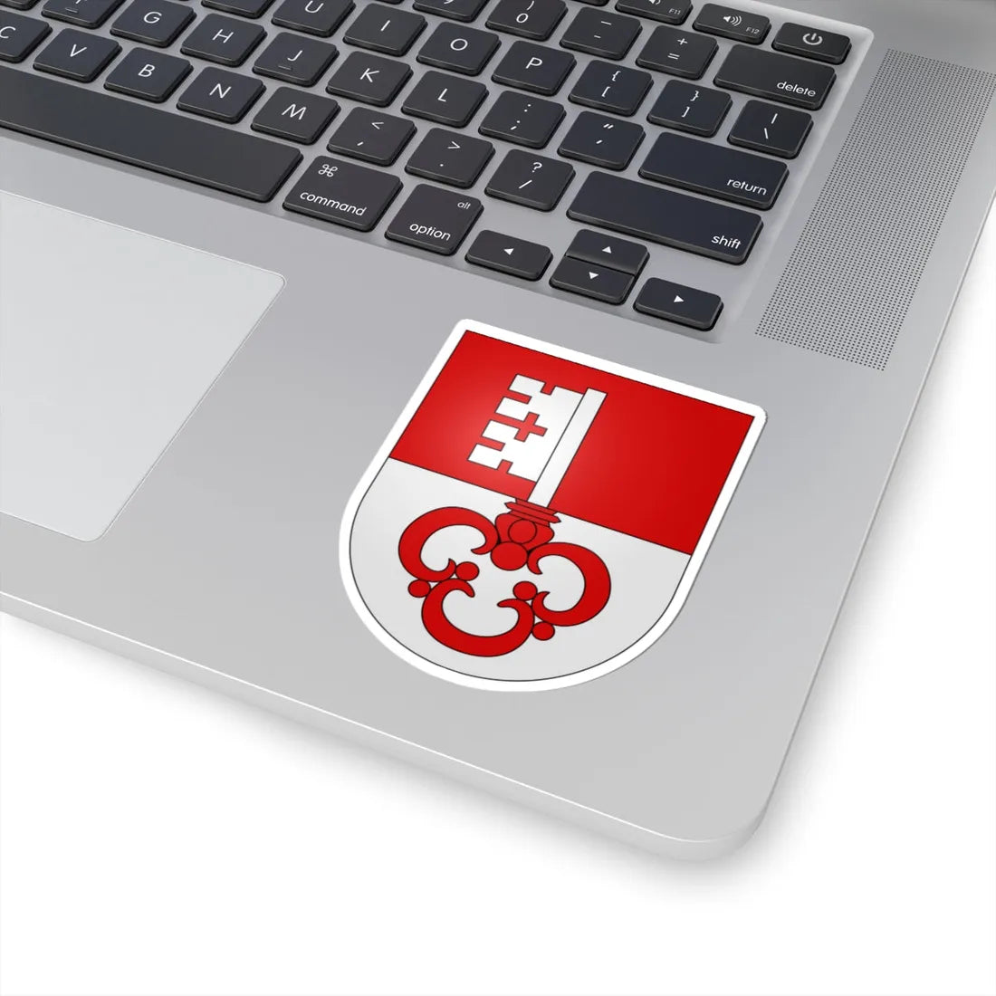Obwald-coat of arms (Switzerland) (Coat of Arms) STICKER Vinyl Kiss-Cut Decal - The Sticker Space