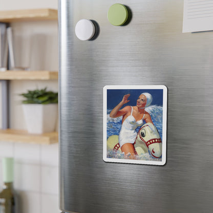 Ocean Fun (Magazine Illustration) Refrigerator Magnet