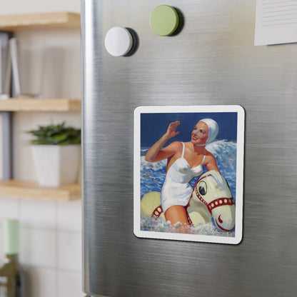 Ocean Fun (Magazine Illustration) Refrigerator Magnet