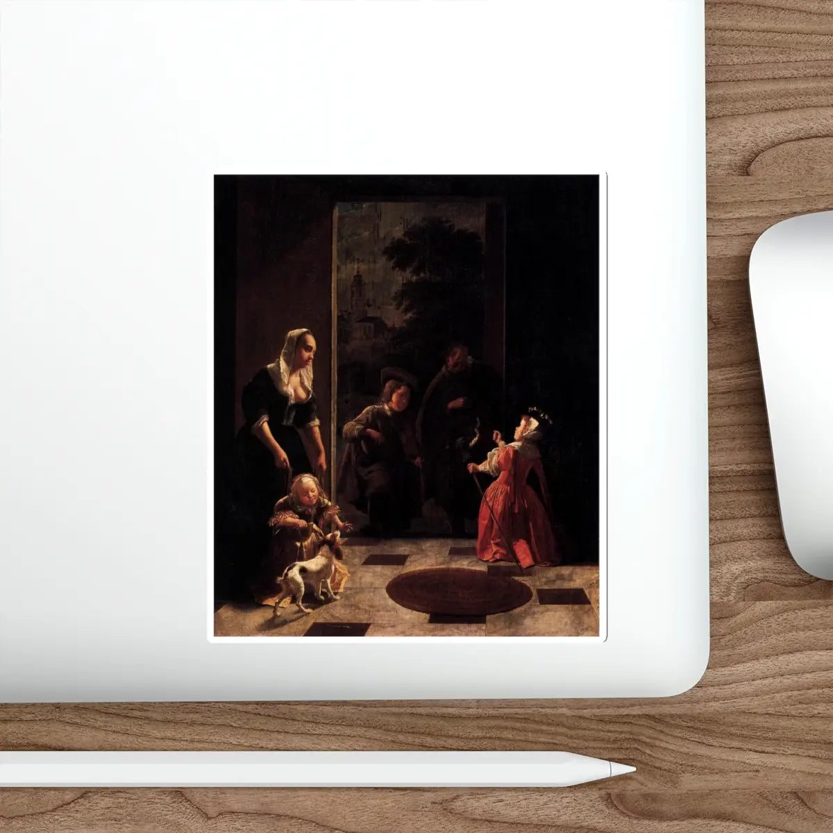 SKU:32129297040157459705 Sticker types:White Shape:Die-Cut Sizes:6" × 6"