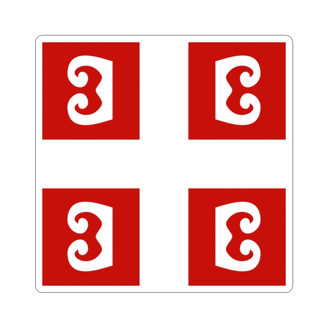 Ocilo (Serbia) STICKER Vinyl Kiss-Cut Decal 3 Inch White - The Sticker Space