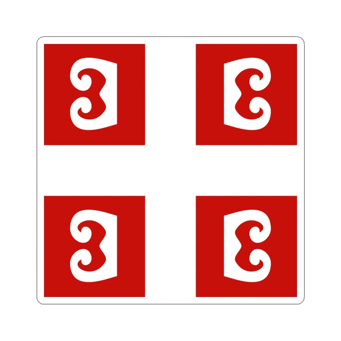 Ocilo (Serbia) STICKER Vinyl Kiss-Cut Decal 4 Inch White - The Sticker Space