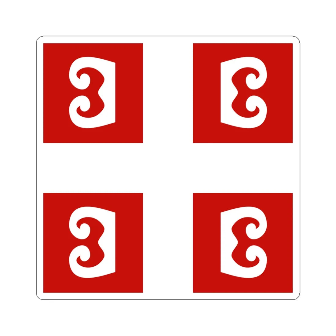 Ocilo (Serbia) STICKER Vinyl Kiss-Cut Decal 6 Inch White - The Sticker Space