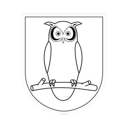 Ockelbo socken vapen (Sweden) (Coat of Arms) STICKER Vinyl Kiss-Cut Decal 2 Inch White - The Sticker Space