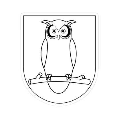Ockelbo socken vapen (Sweden) (Coat of Arms) STICKER Vinyl Kiss-Cut Decal 3 Inch White - The Sticker Space