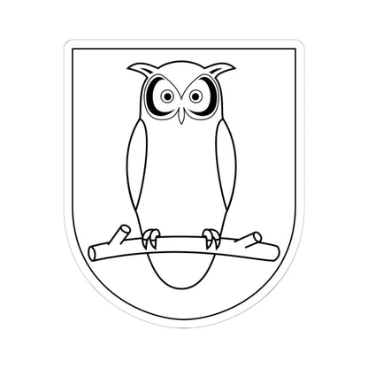 Ockelbo socken vapen (Sweden) (Coat of Arms) STICKER Vinyl Kiss-Cut Decal 6 Inch White - The Sticker Space