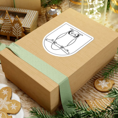 Ockelbo socken vapen (Sweden) (Coat of Arms) STICKER Vinyl Kiss-Cut Decal - The Sticker Space