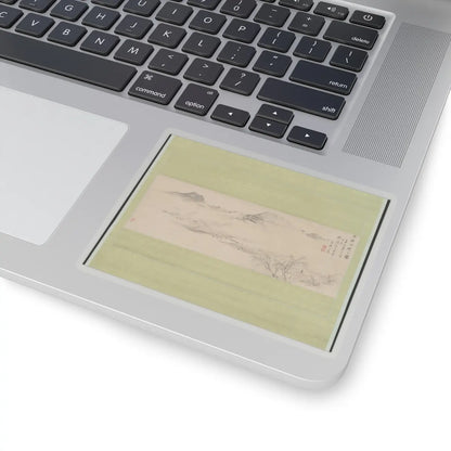 Oda Kaisen - View of the Kamo River from Sanbogi at Dawn - 1829 v1 - STICKER Vinyl Kiss-Cut Decal