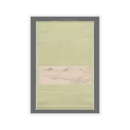 Oda Kaisen - View of the Kamo River from Sanbogi at Dawn - 1829 v2 - STICKER Vinyl Kiss-Cut Decal