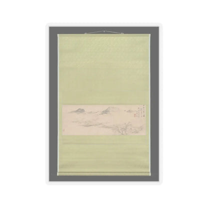 Oda Kaisen - View of the Kamo River from Sanbogi at Dawn - 1829 v2 - STICKER Vinyl Kiss-Cut Decal