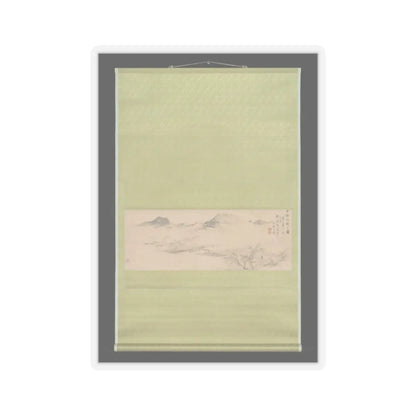 Oda Kaisen - View of the Kamo River from Sanbogi at Dawn - 1829 v2 - STICKER Vinyl Kiss-Cut Decal