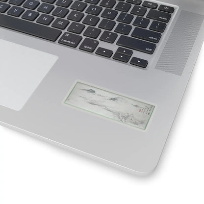 Oda Kaisen - View of the Kamo River from Sanbogi at Dawn - 1829 v3 - STICKER Vinyl Kiss-Cut Decal
